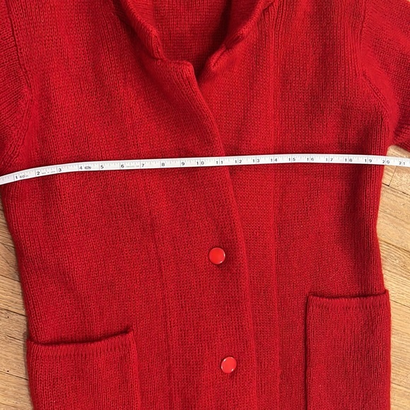 I.B. Diffusion Wool and Mohair Long Sweater Duster Jacket Small - Picture 9 of 10